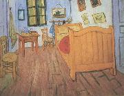 Vincent Van Gogh Vincent's Bedroom in Arles (nn04) oil